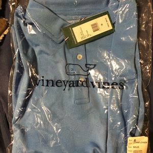 Blue Vineyard vines blue polo! Brand new!!!